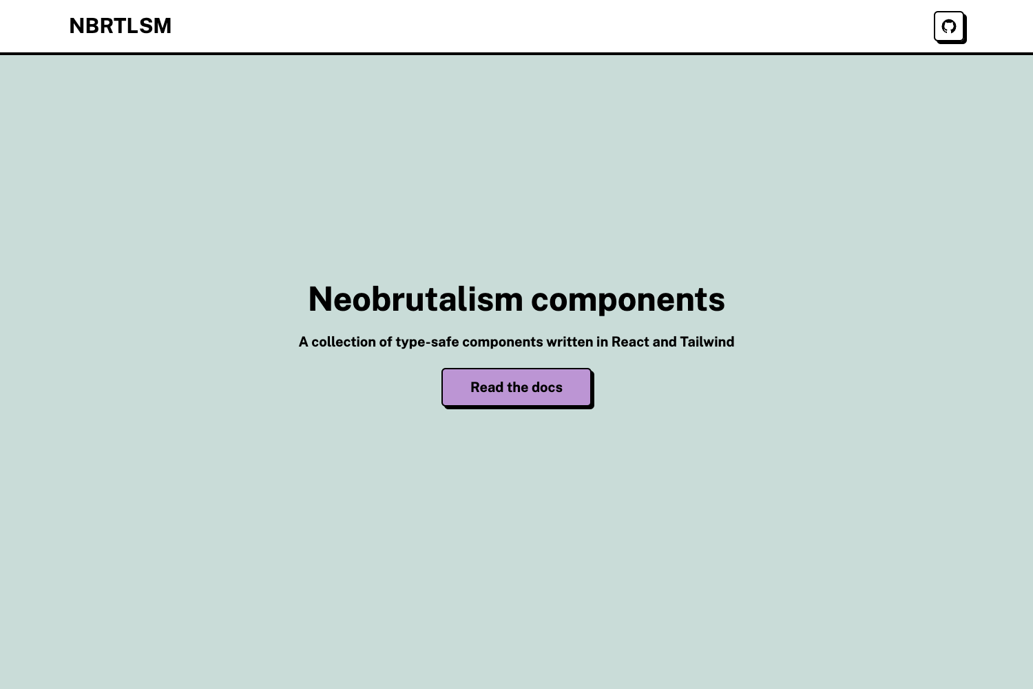Neobrutalism Components preview