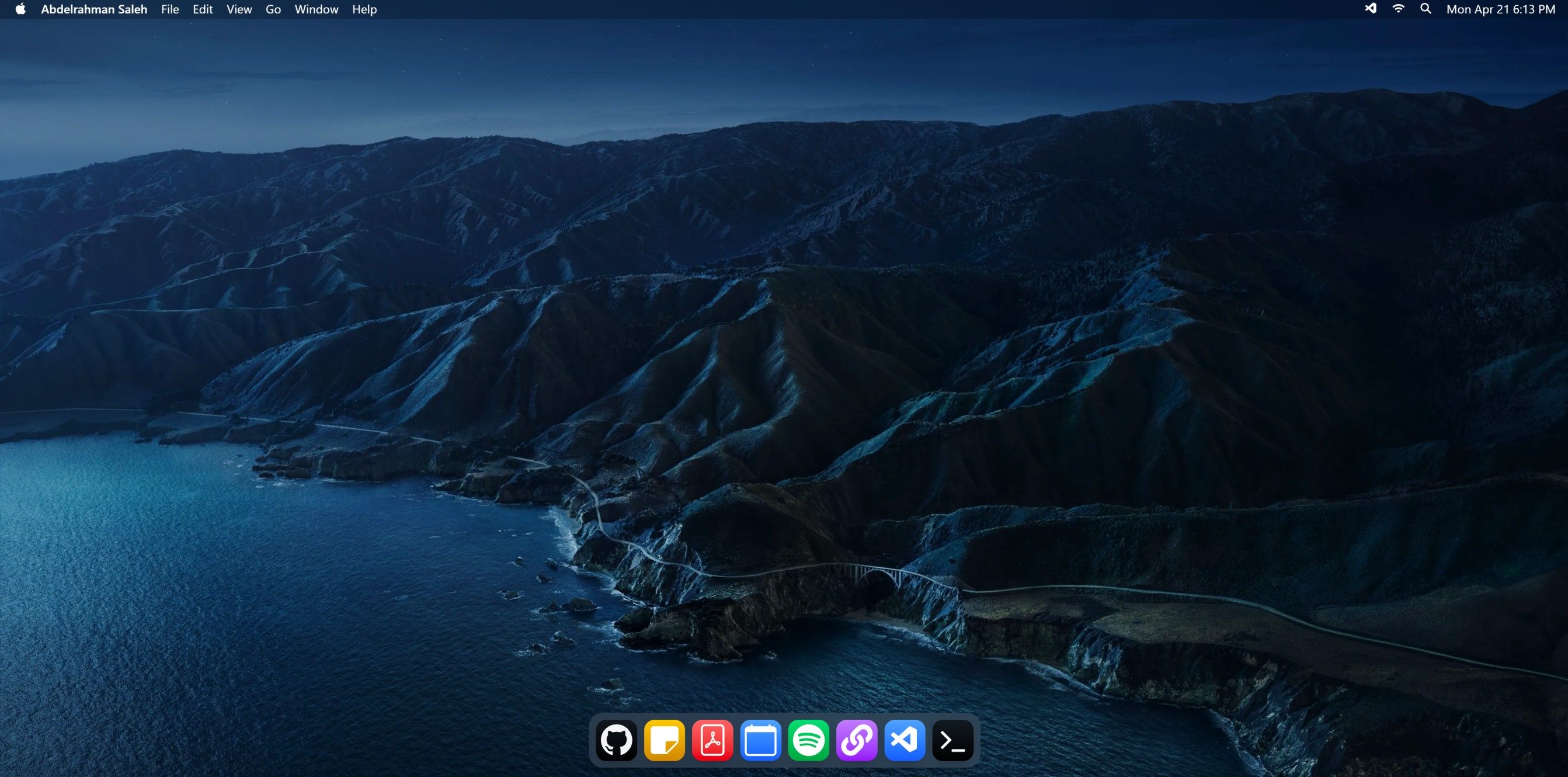 macOS User-friendly Portfolio preview