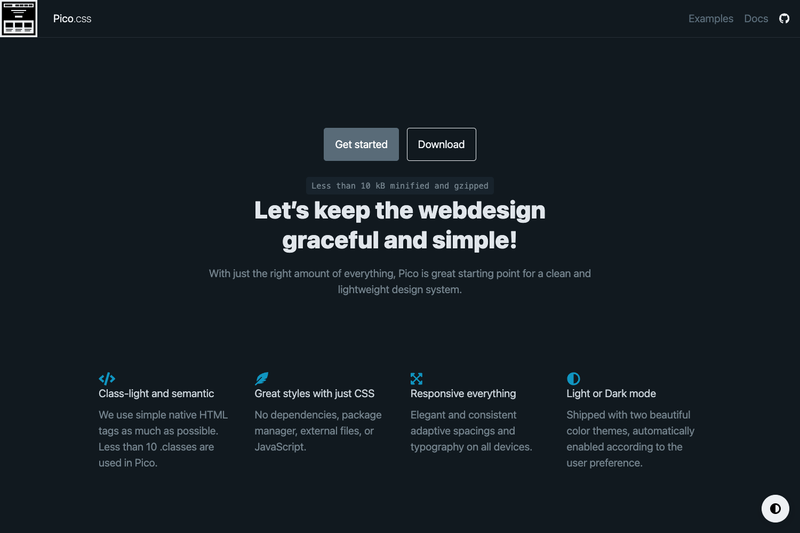 Image for Pico Landing Page on template0.com Image for Pico Landing Page on template0.com