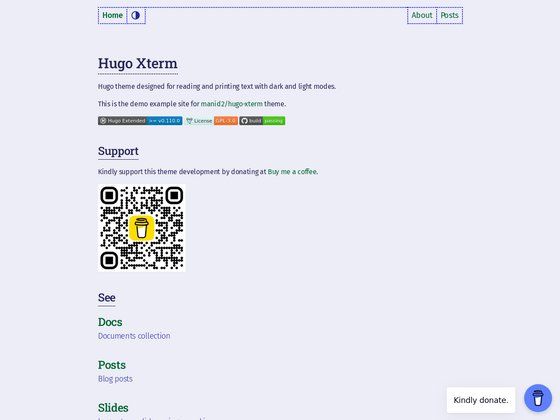 Image for Hugo Xterm on template0.com Image for Hugo Xterm on template0.com