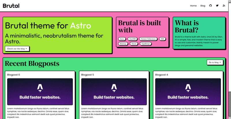 Image for Brutal(blog astro template) on template0.com