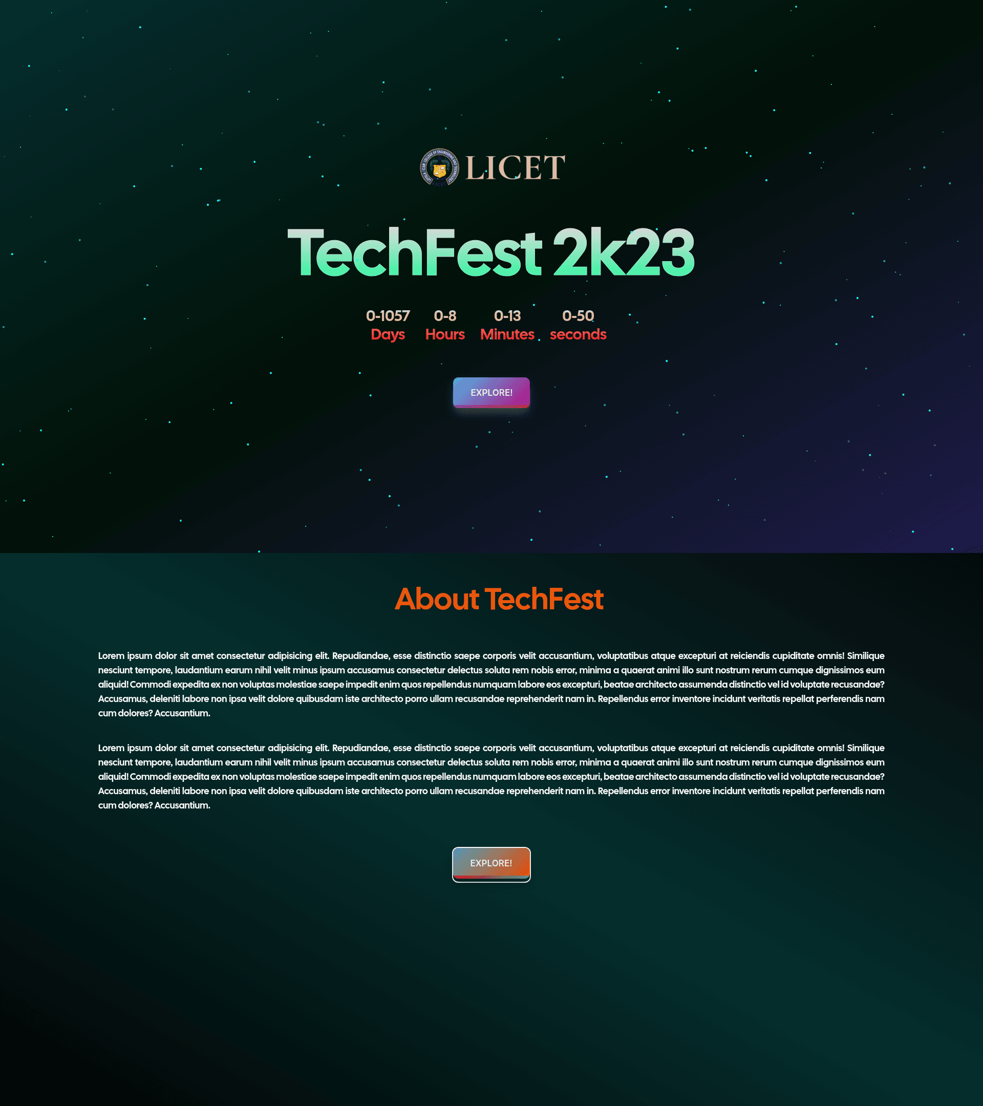 screenshot of Symp on template0.com