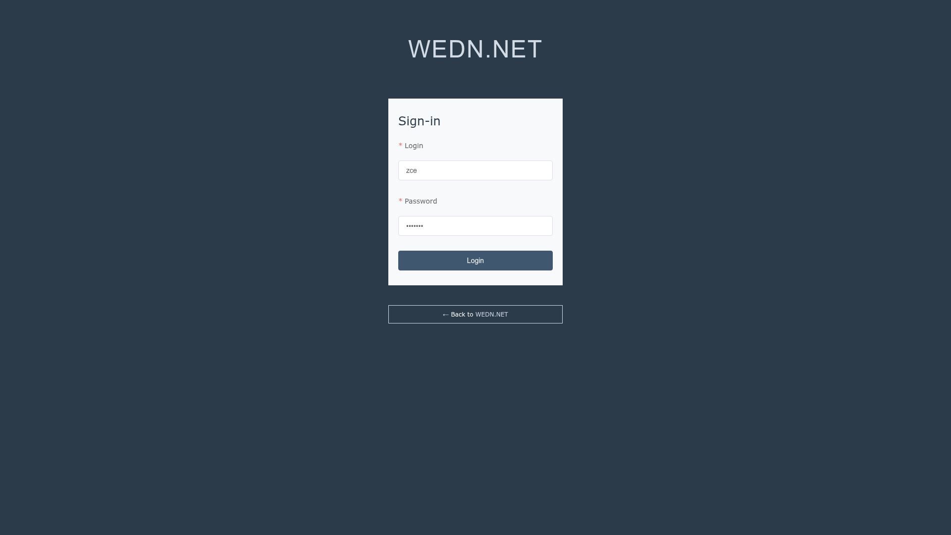 screenshot of Vue Dashboard on template0.com