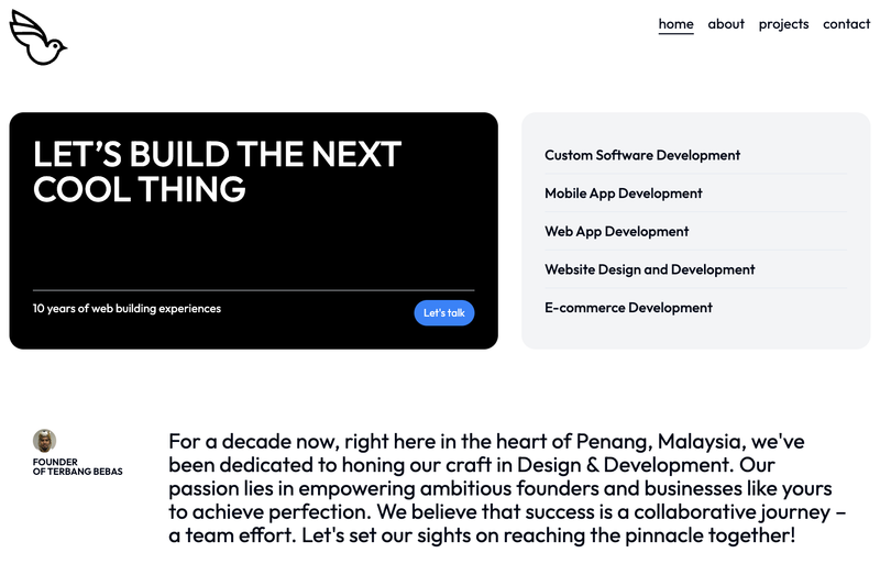 Image for Next.js Fullstack Template on template0.com