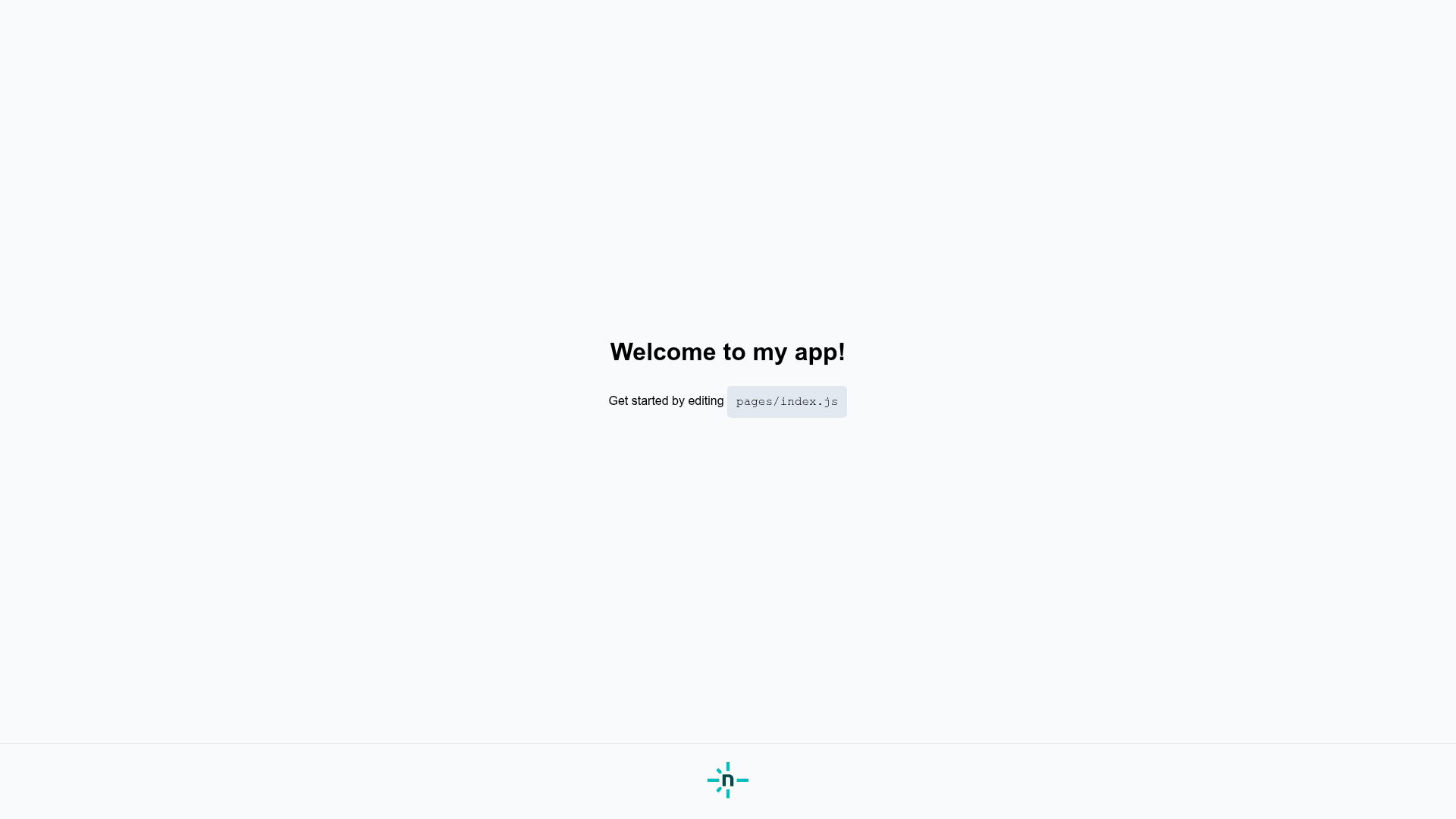 screenshot of Next + Netlify Starter on template0.com