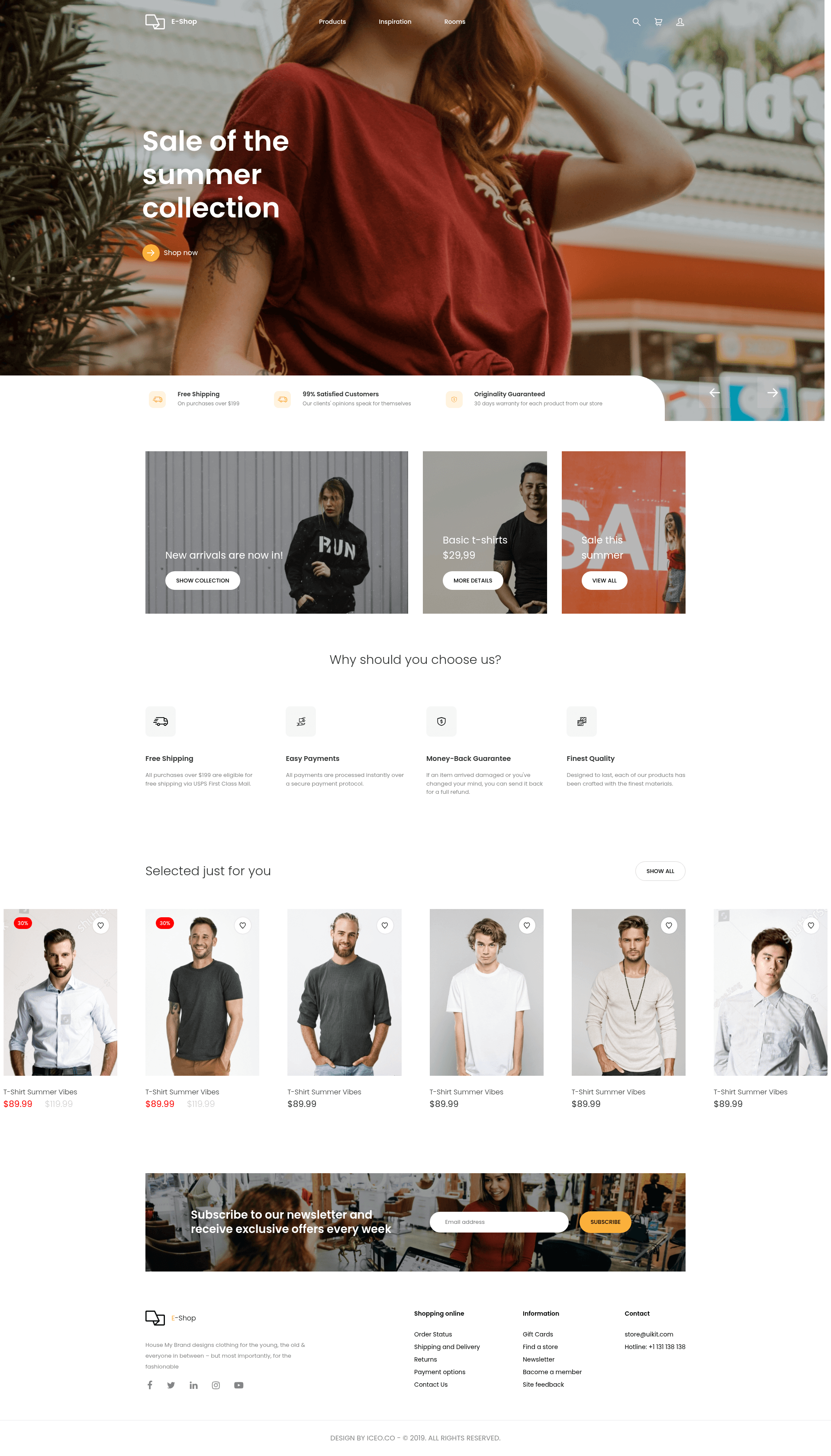 screenshot of Iceo on template0.com