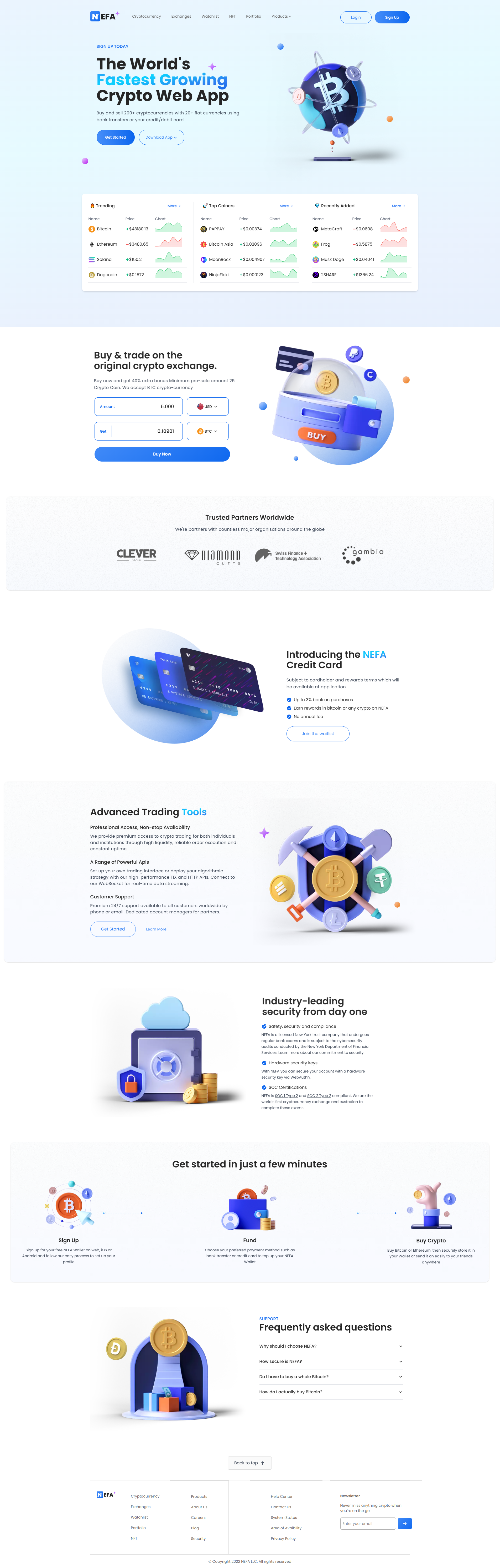 Image for NEFA Landing Page(landing page nuxt template) on template0.com