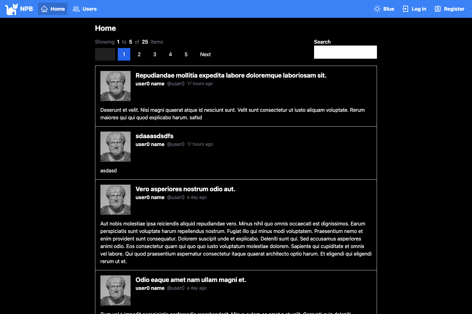 Next.js Prisma Boilerplate preview