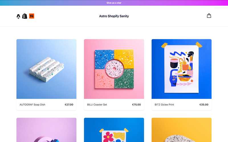 Image for Astro Shopify Sanity on template0.com Image for Astro Shopify Sanity on template0.com