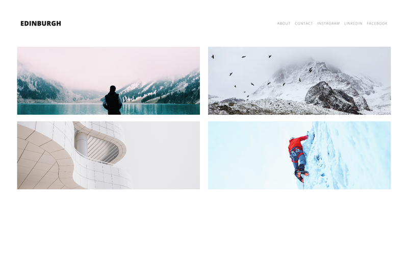 Image for Hexo Theme Edinburgh Demo on template0.com