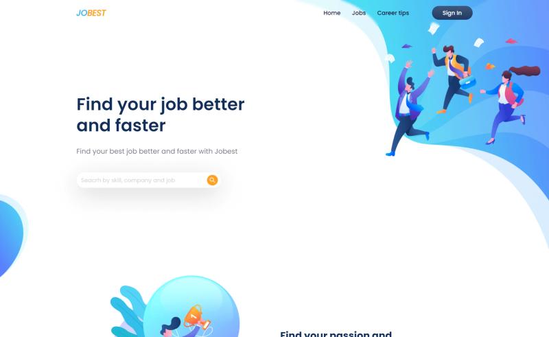 Image for JoBest – Free Bootstrap 5 HTML5 Multipurpose Landing Page Template on template0.com Image for JoBest – Free Bootstrap 5 HTML5 Multipurpose Landing Page Template on template0.com