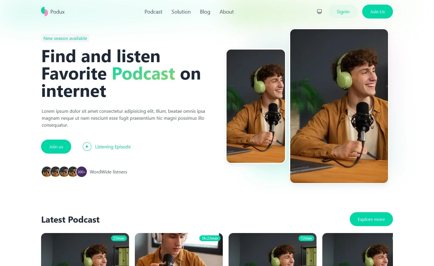 Podux preview