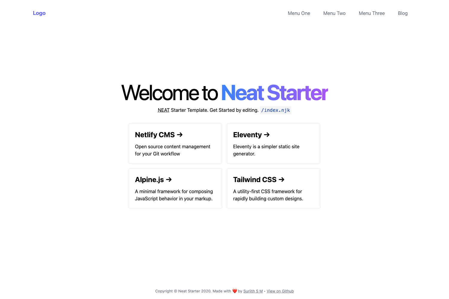 Neat Starter preview