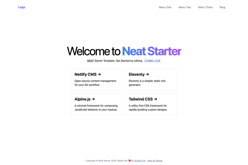 Image for Neat Starter on template0.com Image for Neat Starter on template0.com