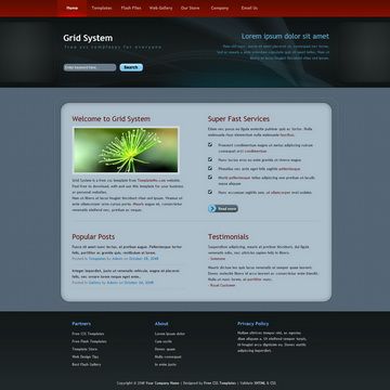 Image for 211 Grid System on template0.com Image for 211 Grid System on template0.com