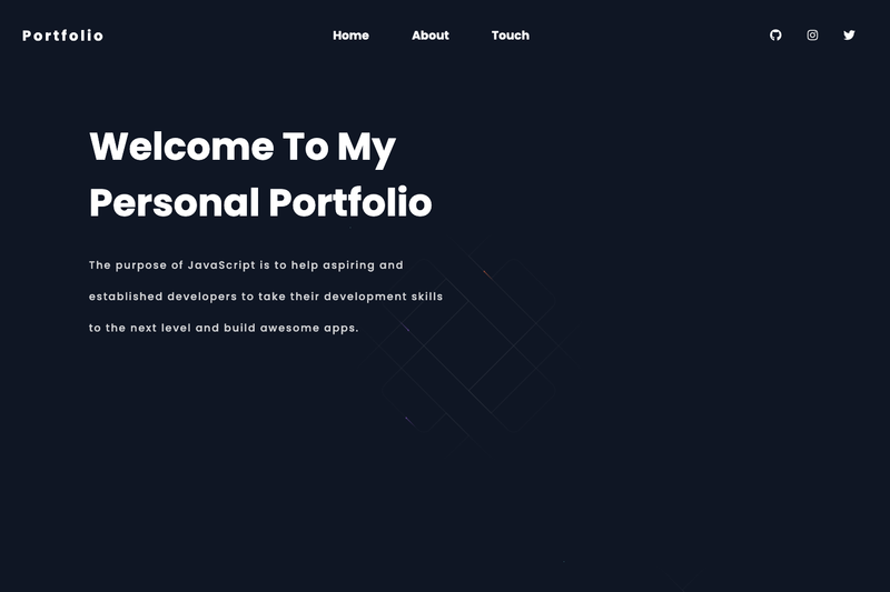Image for Nextjs Responsive Portfolio on template0.com