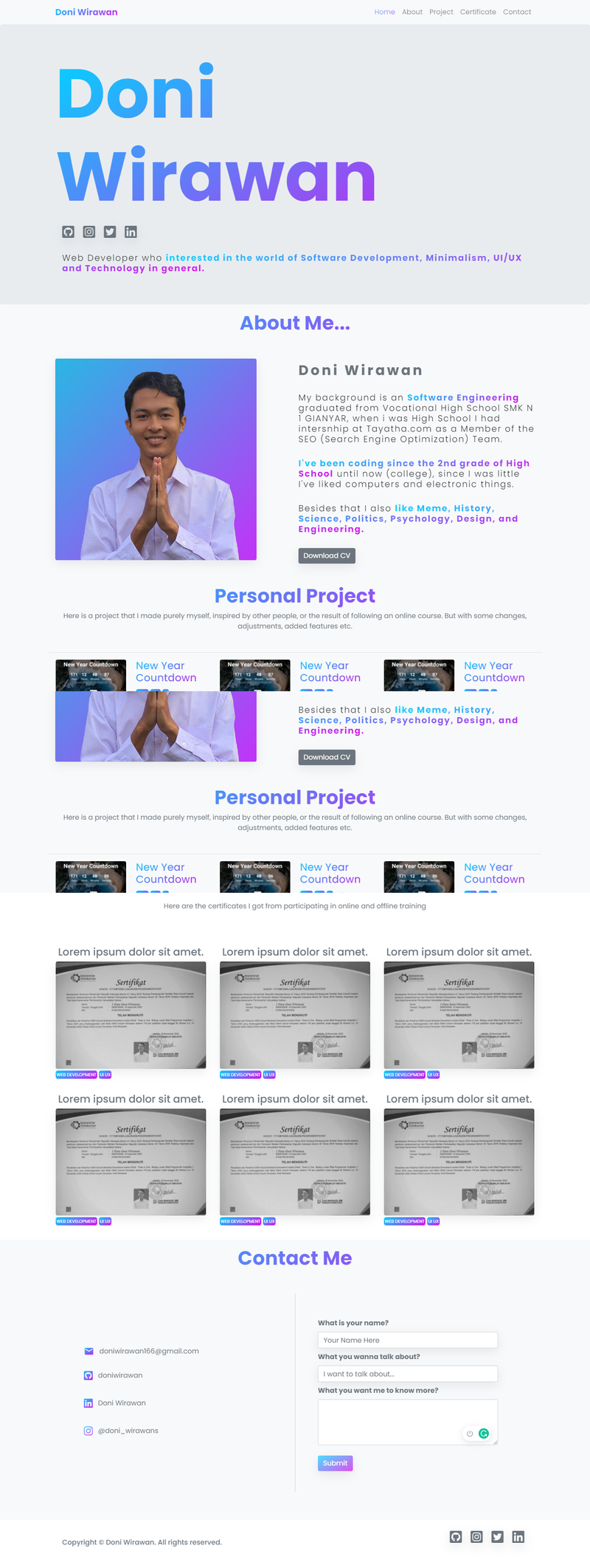 Image for Gradient-Landing-Page on template0.com Image for Gradient-Landing-Page on template0.com