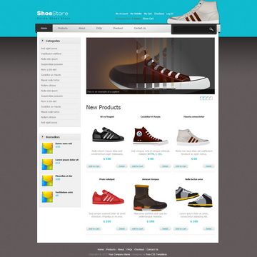 Image for Shoes Template on template0.com Image for Shoes Template on template0.com
