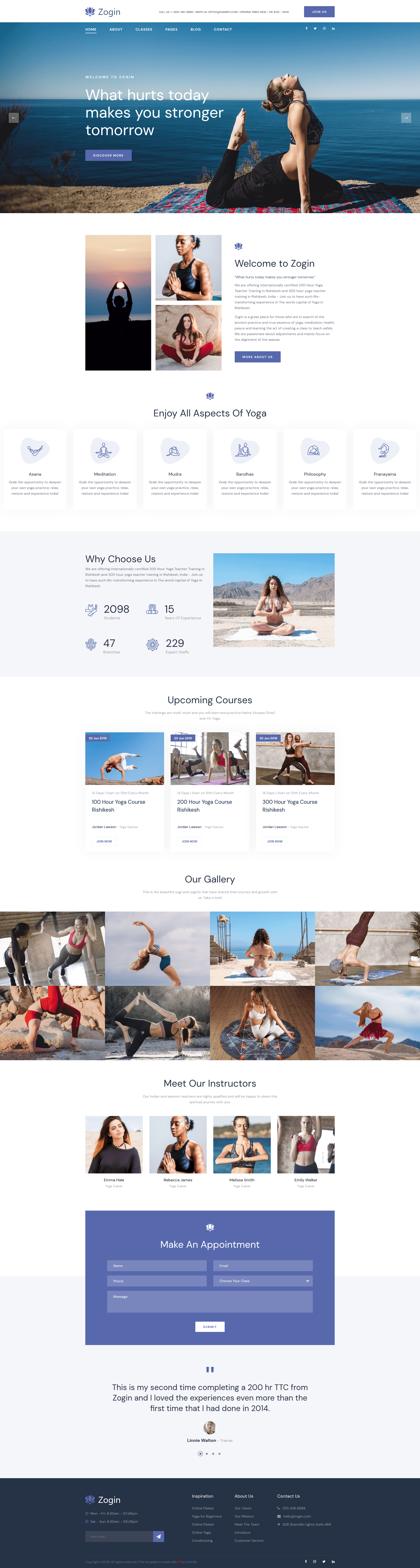 screenshot of Zogin on template0.com
