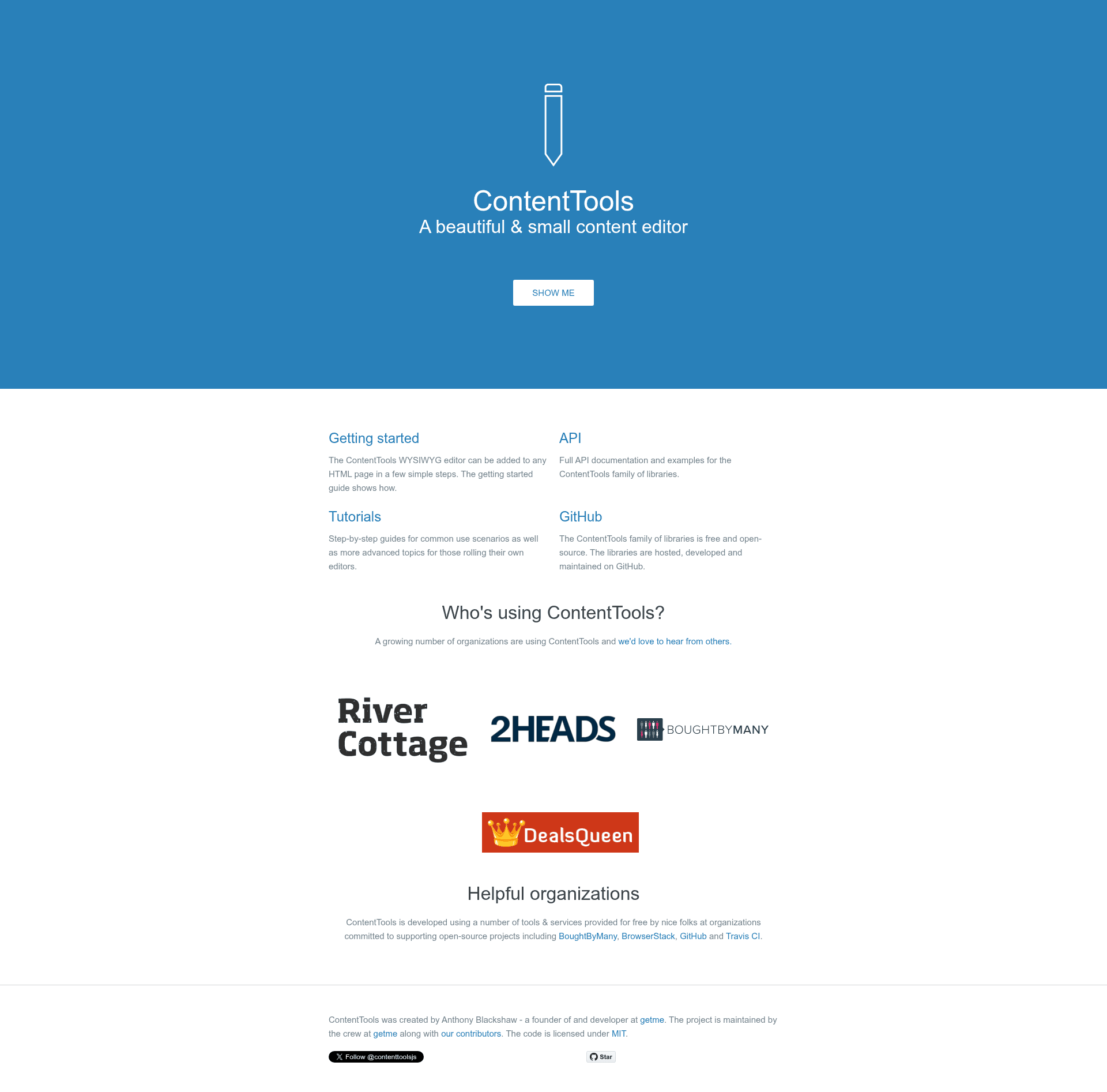screenshot of ContentTools on template0.com