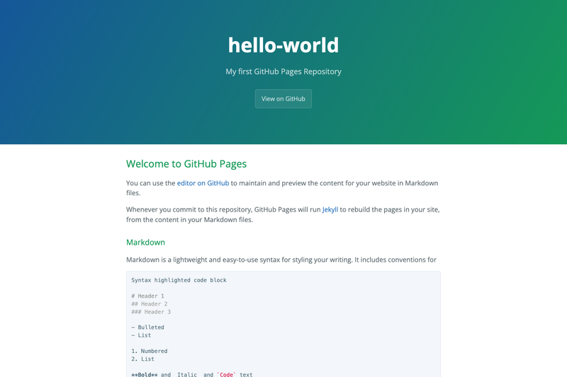 Image for Hello World on template0.com Image for Hello World on template0.com