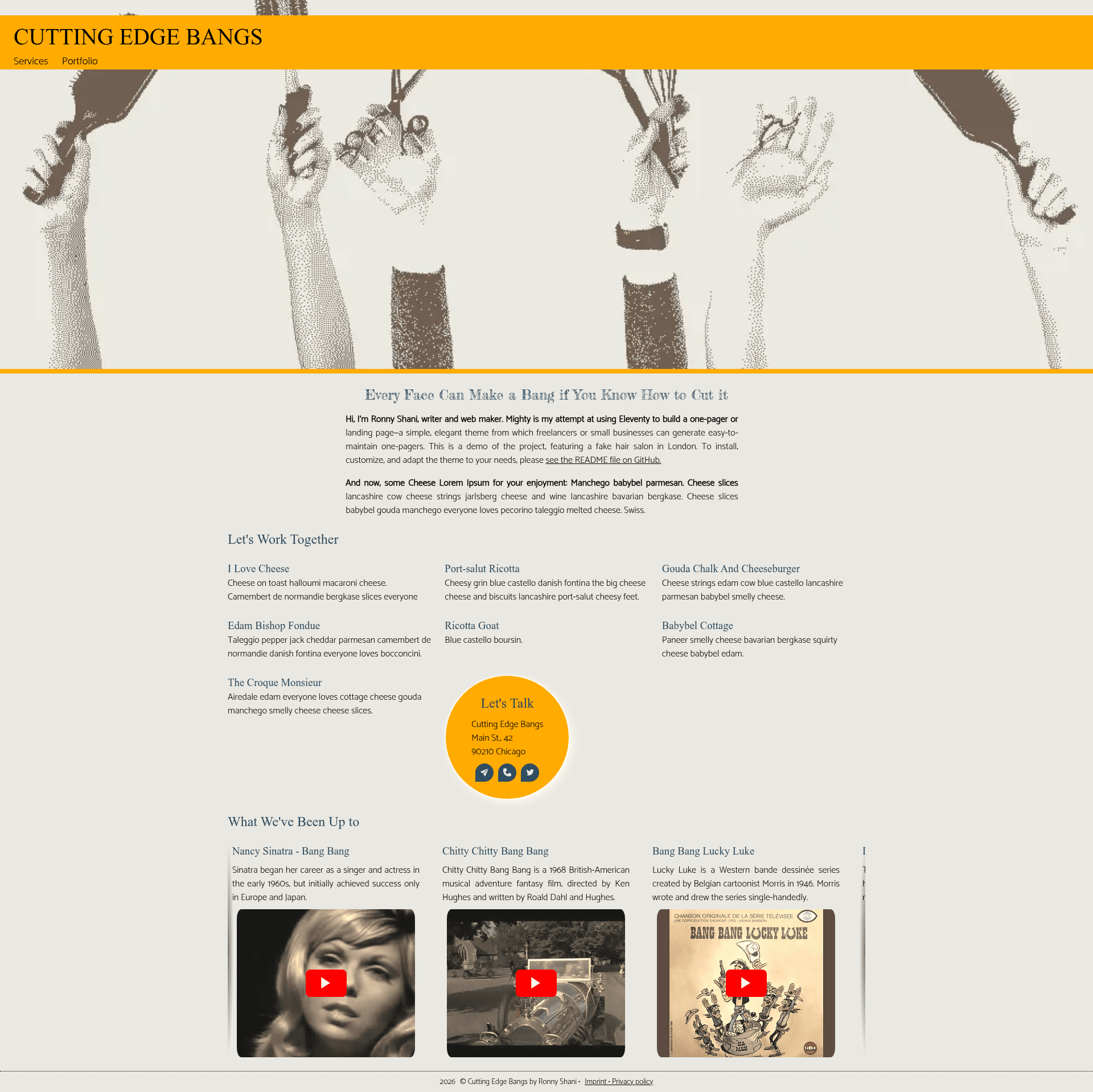 screenshot of Mighty on template0.com