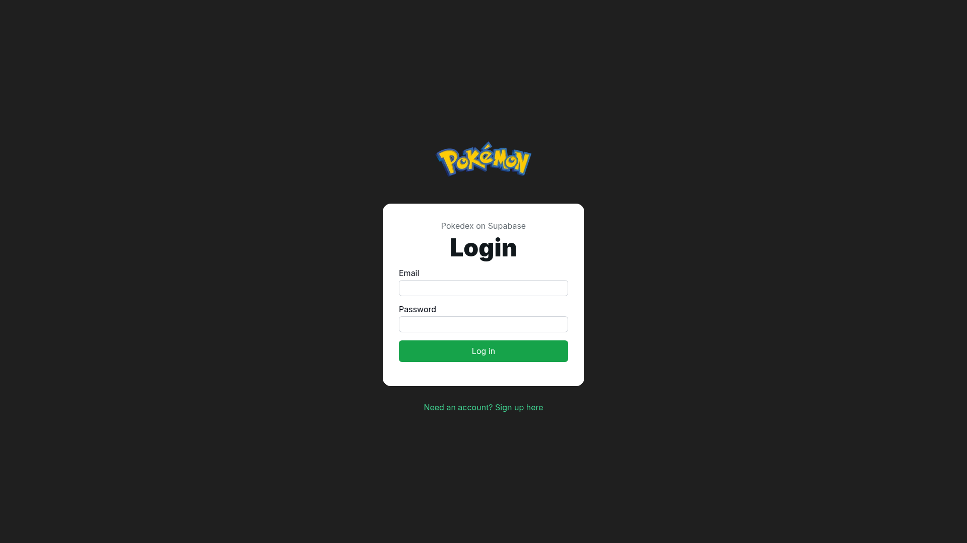 screenshot of Plasmic+Supabase Demo on template0.com