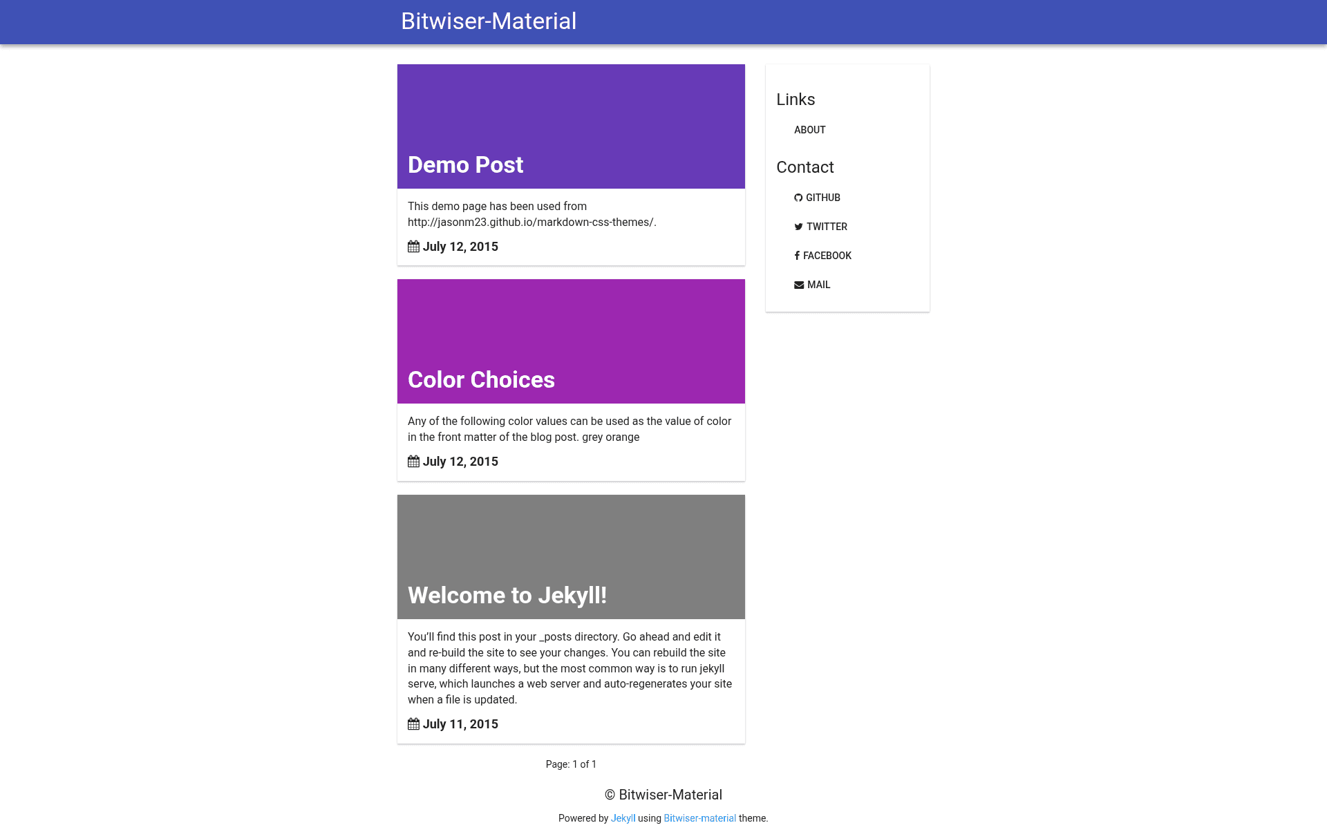 screenshot of Bitwiser Material on template0.com