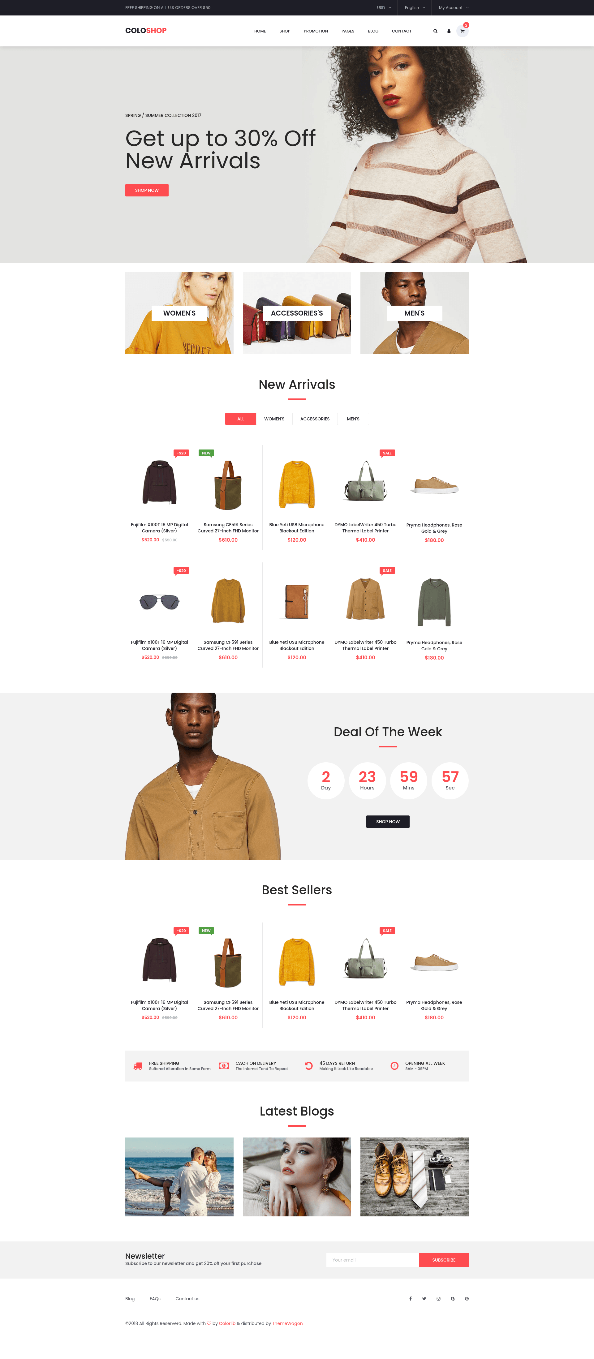 screenshot of Coloshop on template0.com