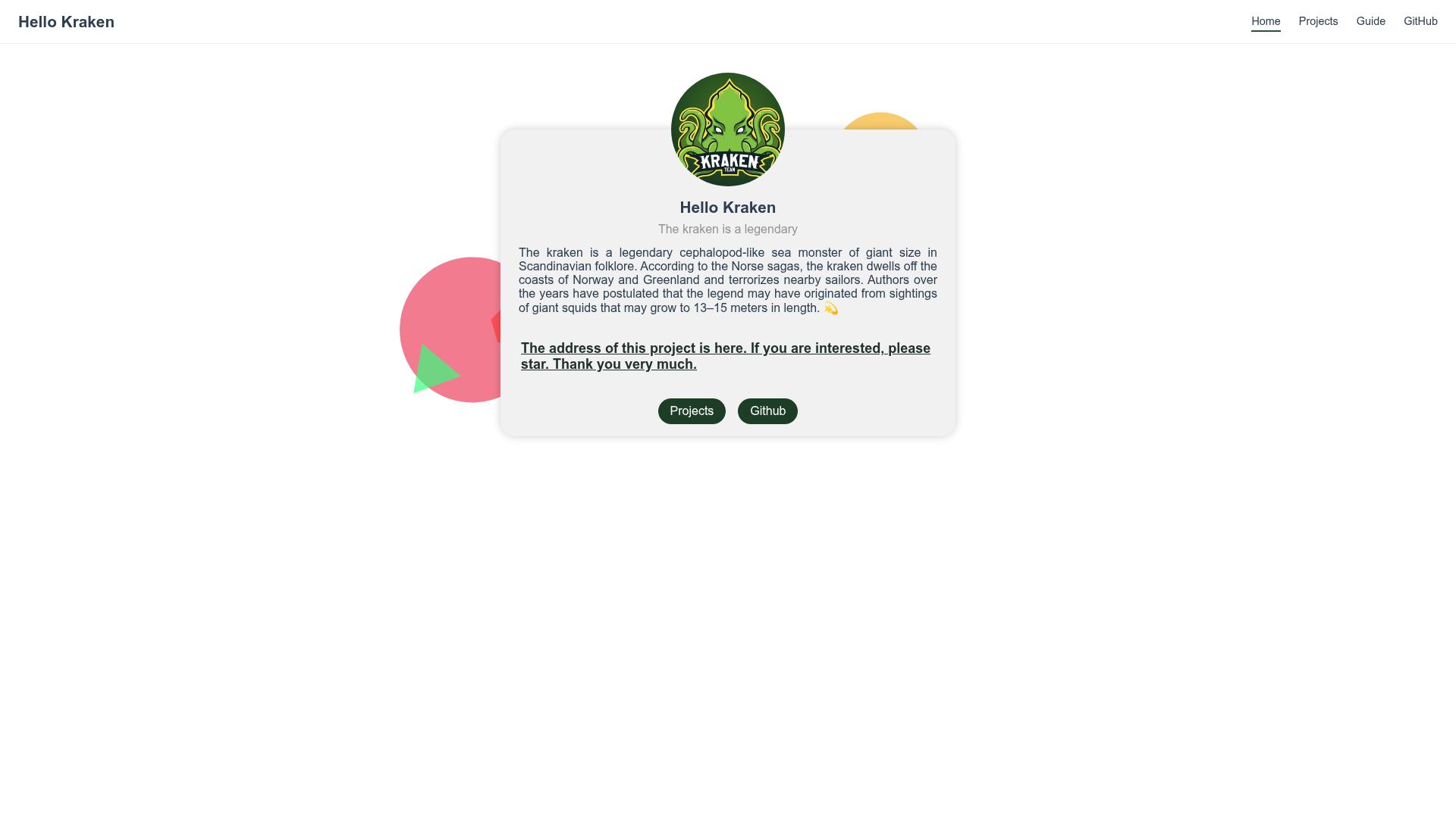 screenshot of Vue Nice HomePage on template0.com