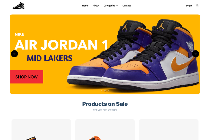 Image for Sneaker Head on template0.com Image for Sneaker Head on template0.com