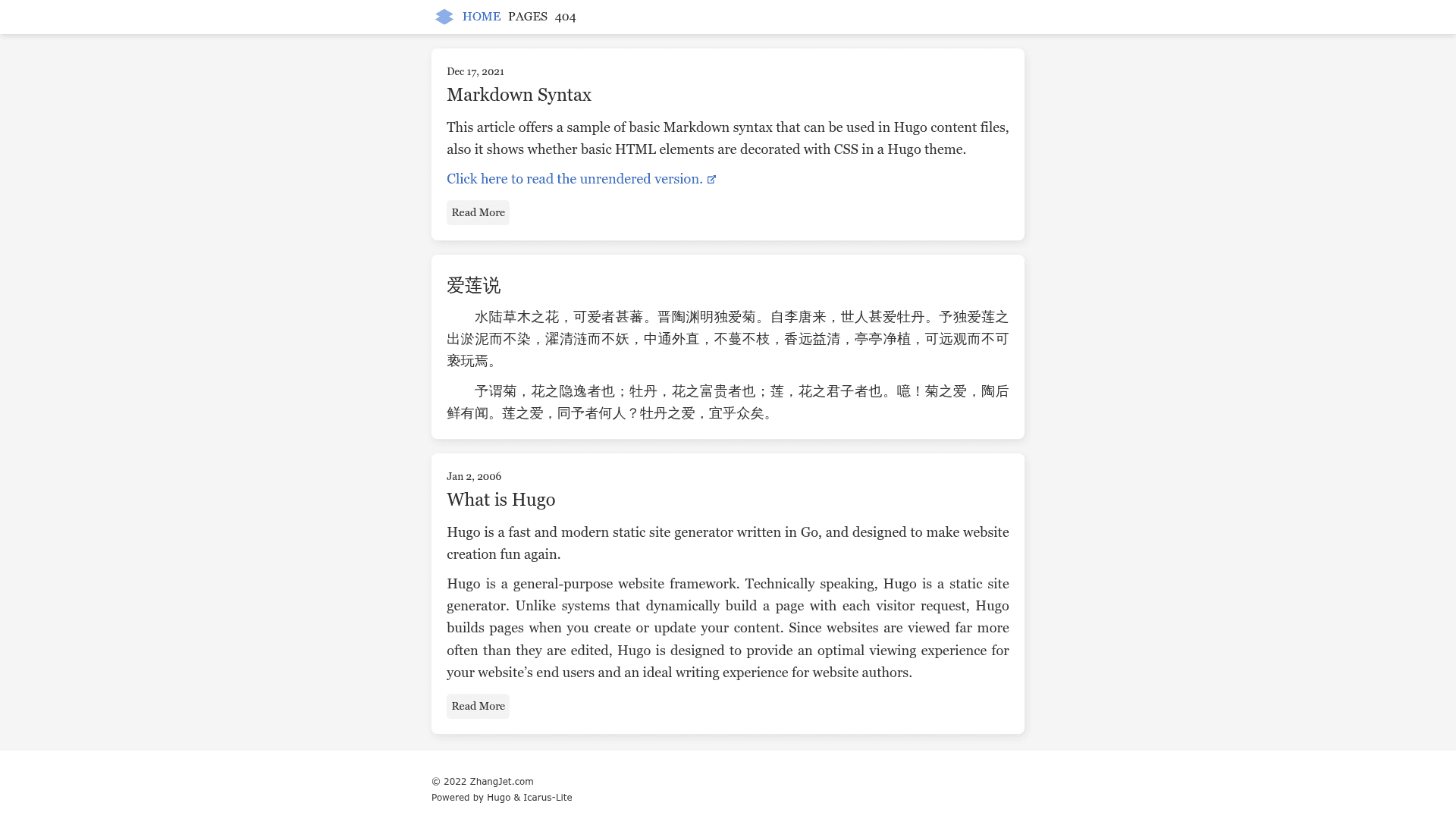 screenshot of Icarus-Lite on template0.com
