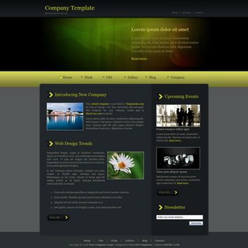 Image for Company Yellow Template on template0.com Image for Company Yellow Template on template0.com
