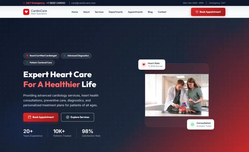 Image for CardioCare on template0.com Image for CardioCare on template0.com