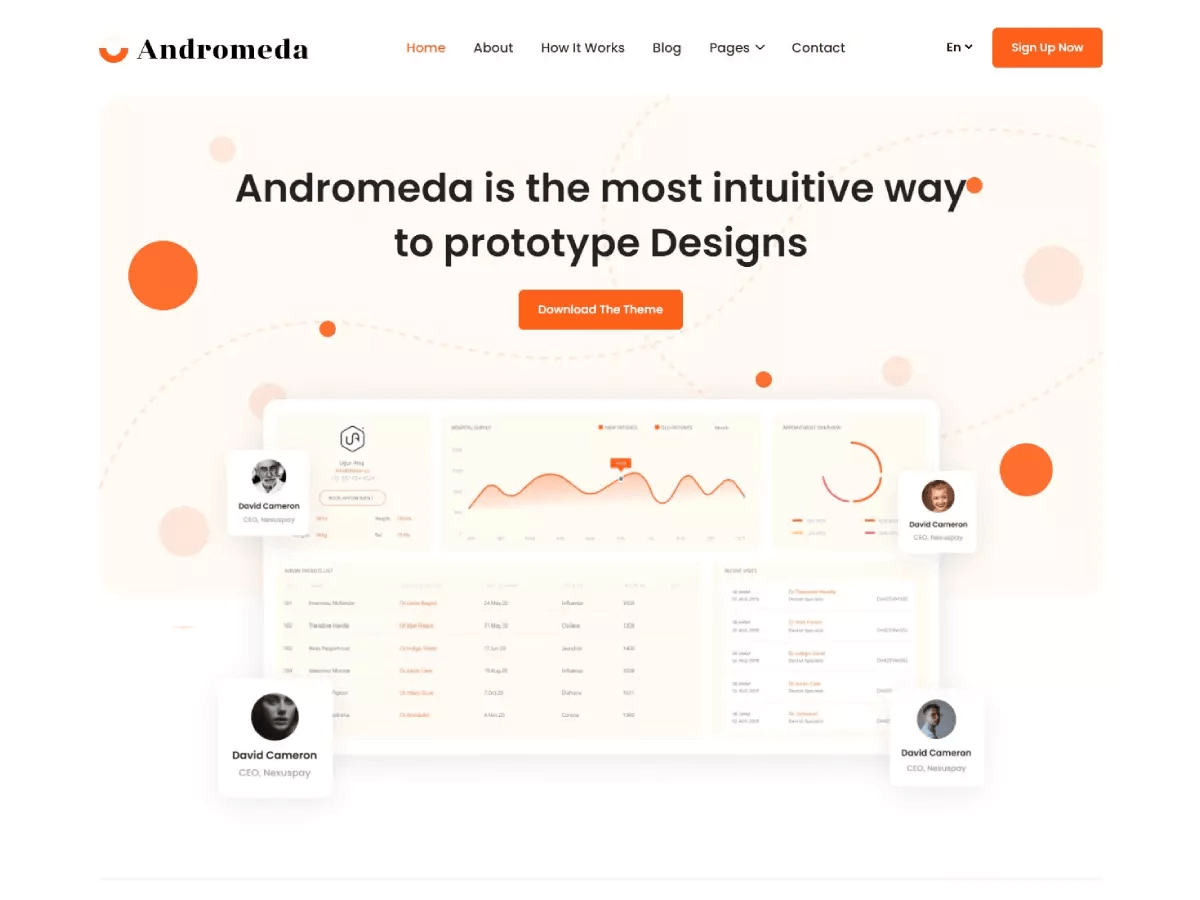 Andromeda Light Nextjs preview