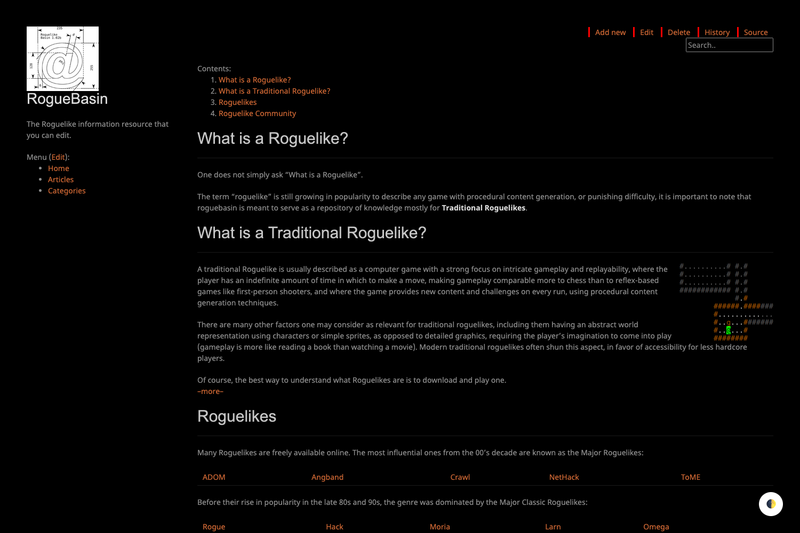 Image for Roguebasin on template0.com Image for Roguebasin on template0.com