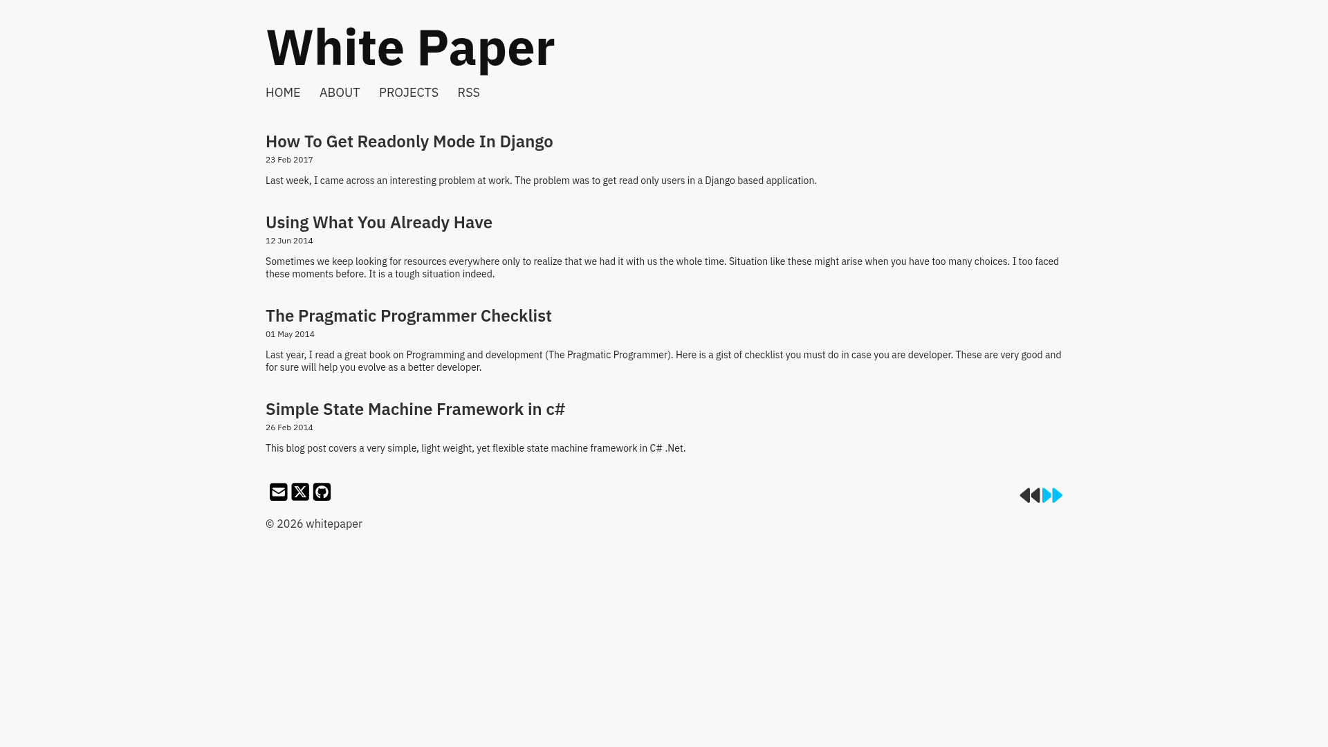 screenshot of White Paper on template0.com