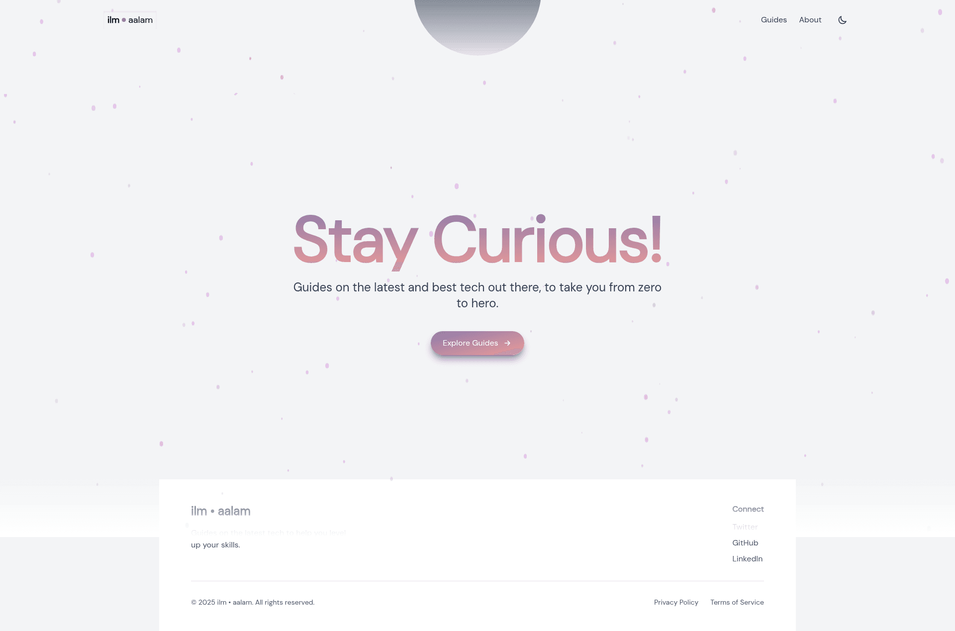 screenshot of Astro Ink on template0.com