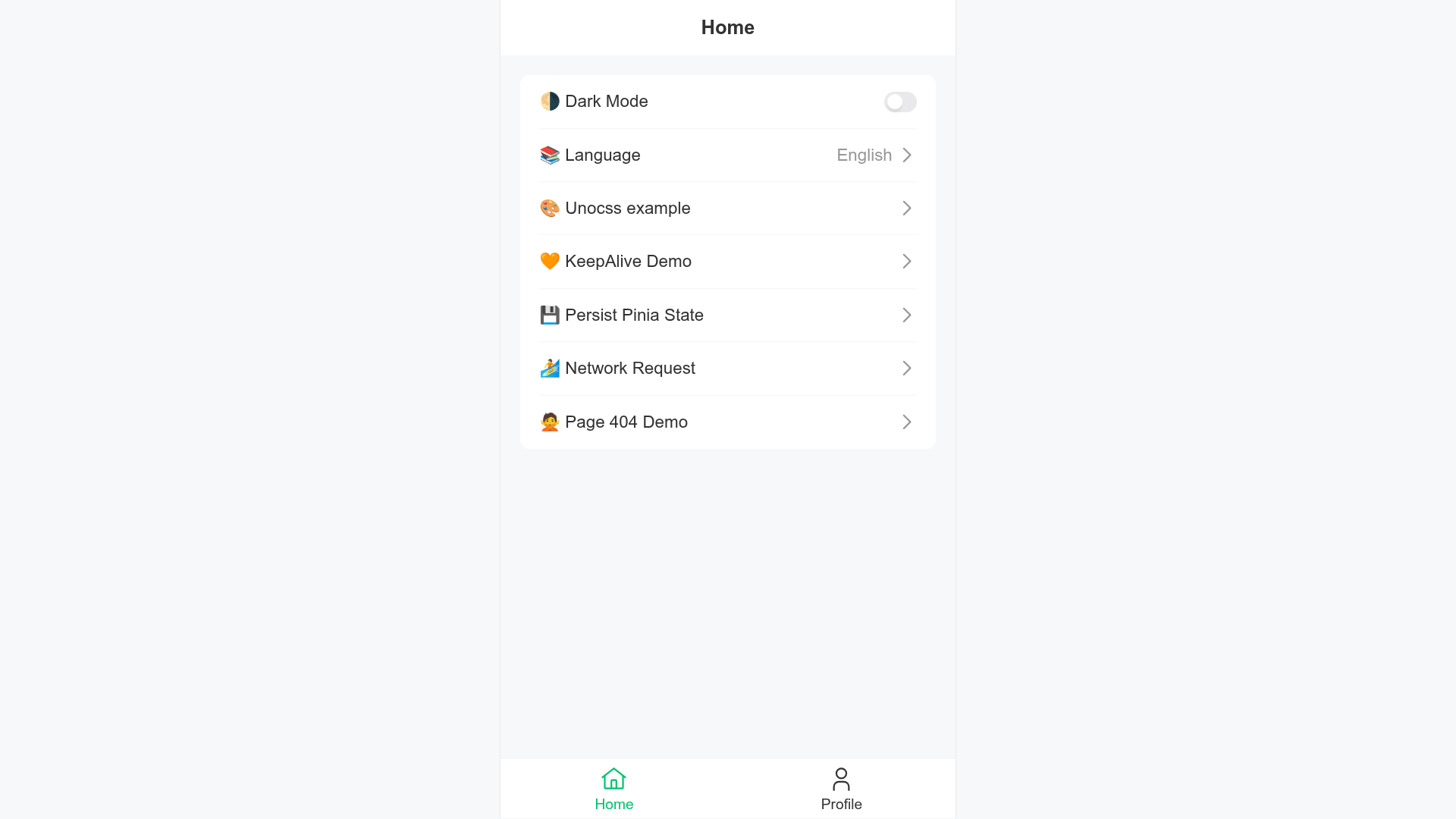 screenshot of nuxt-vant-mobile on template0.com