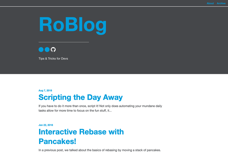 Image for RoBlog on template0.com Image for RoBlog on template0.com
