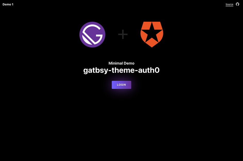 Image for Gatsby Theme Auth0 on template0.com