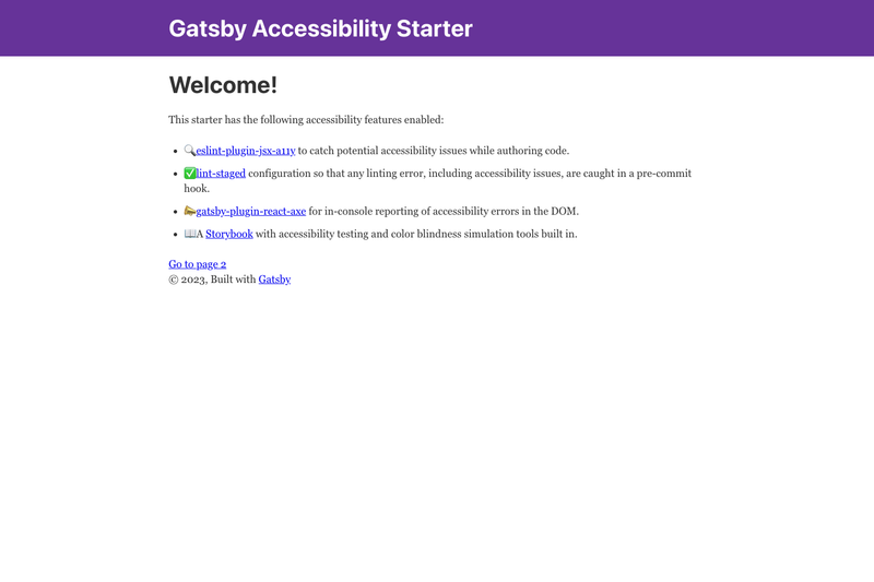 Image for Gatsby Starter Accessibility on template0.com Image for Gatsby Starter Accessibility on template0.com