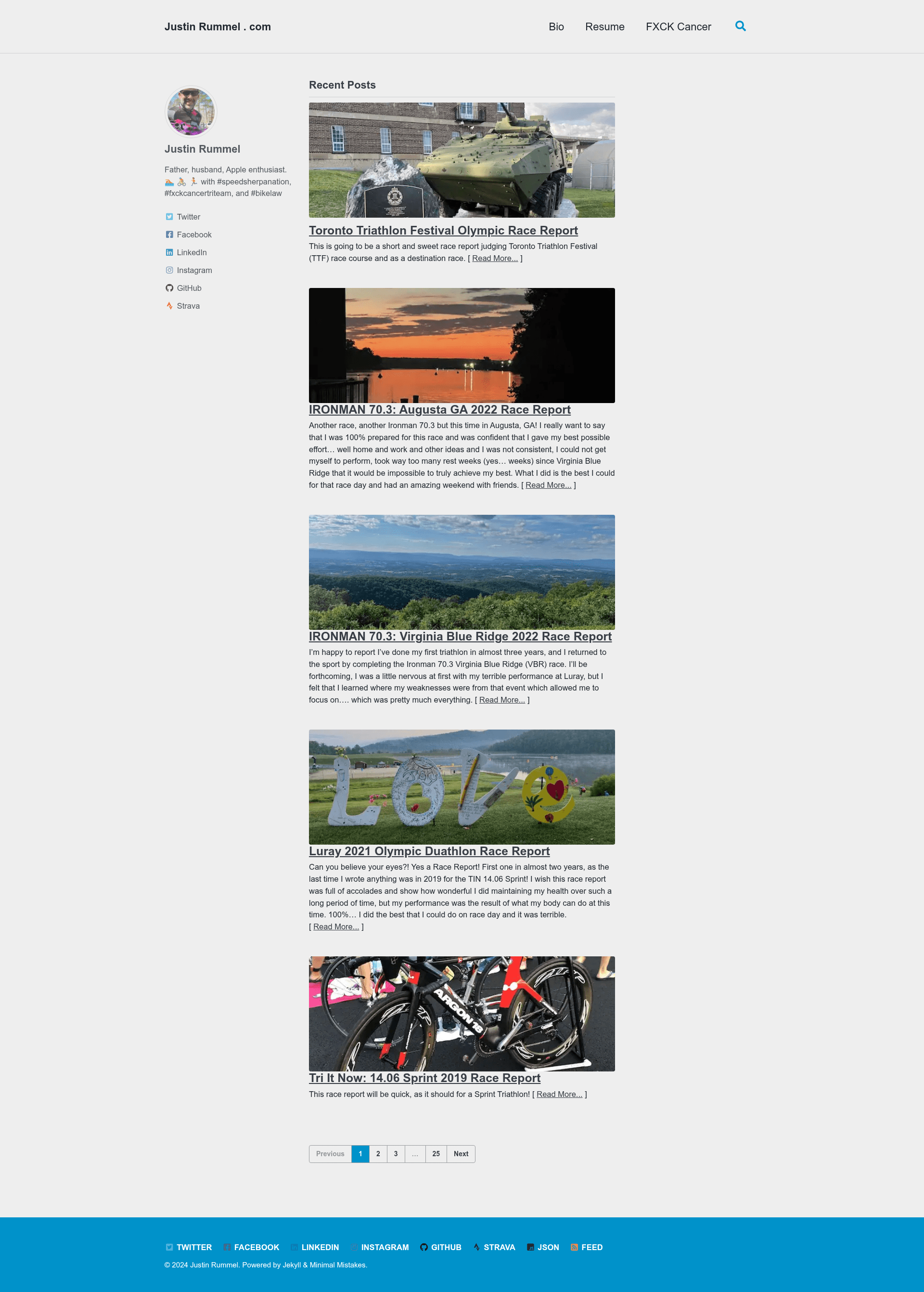 screenshot of Minimal Mistakes on template0.com