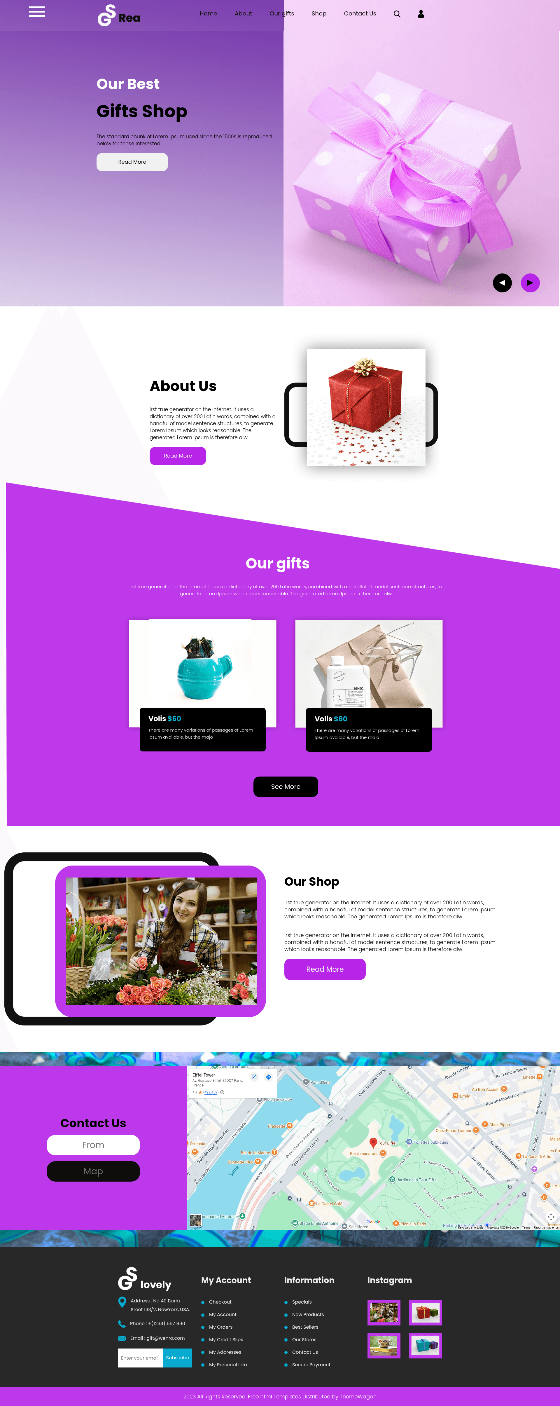 screenshot of Rea on template0.com