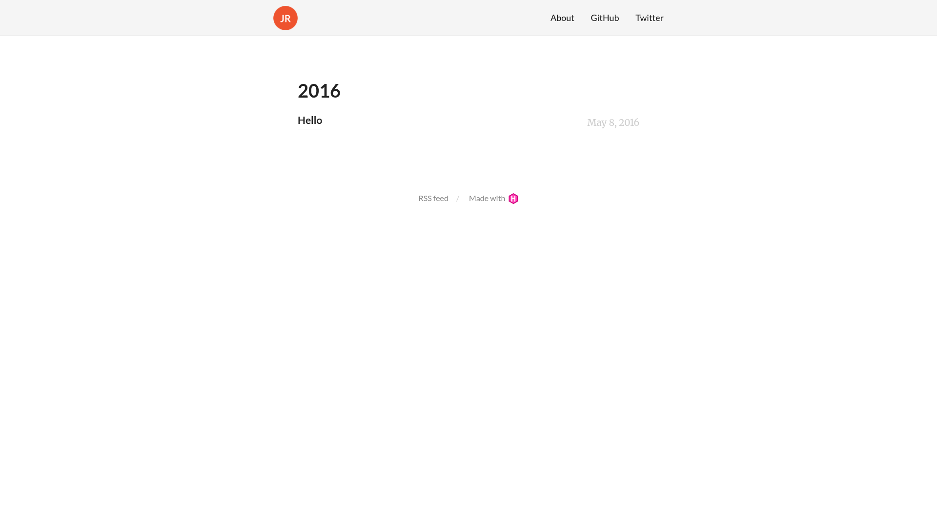 screenshot of Hugo Lithium on template0.com