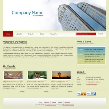 Image for Business Template on template0.com Image for Business Template on template0.com