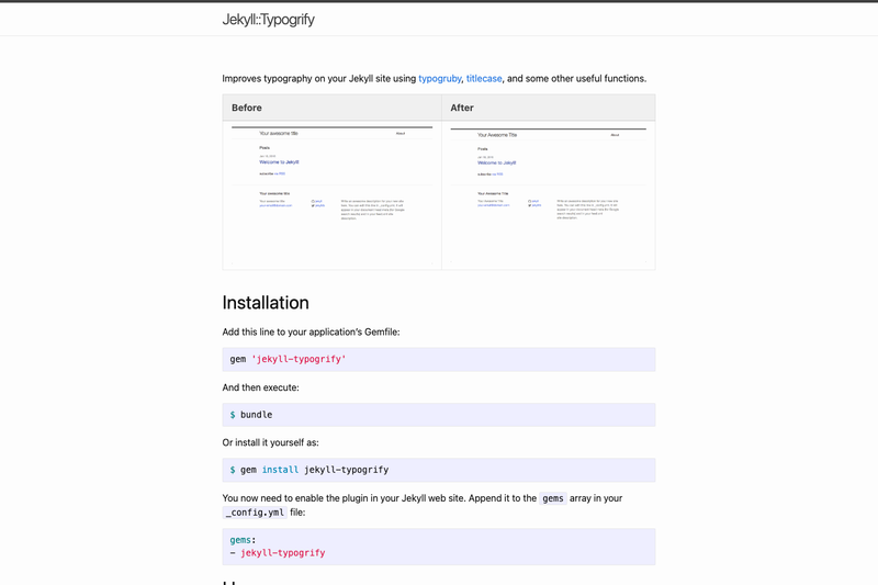 Image for Jekyll Typogrify on template0.com Image for Jekyll Typogrify on template0.com