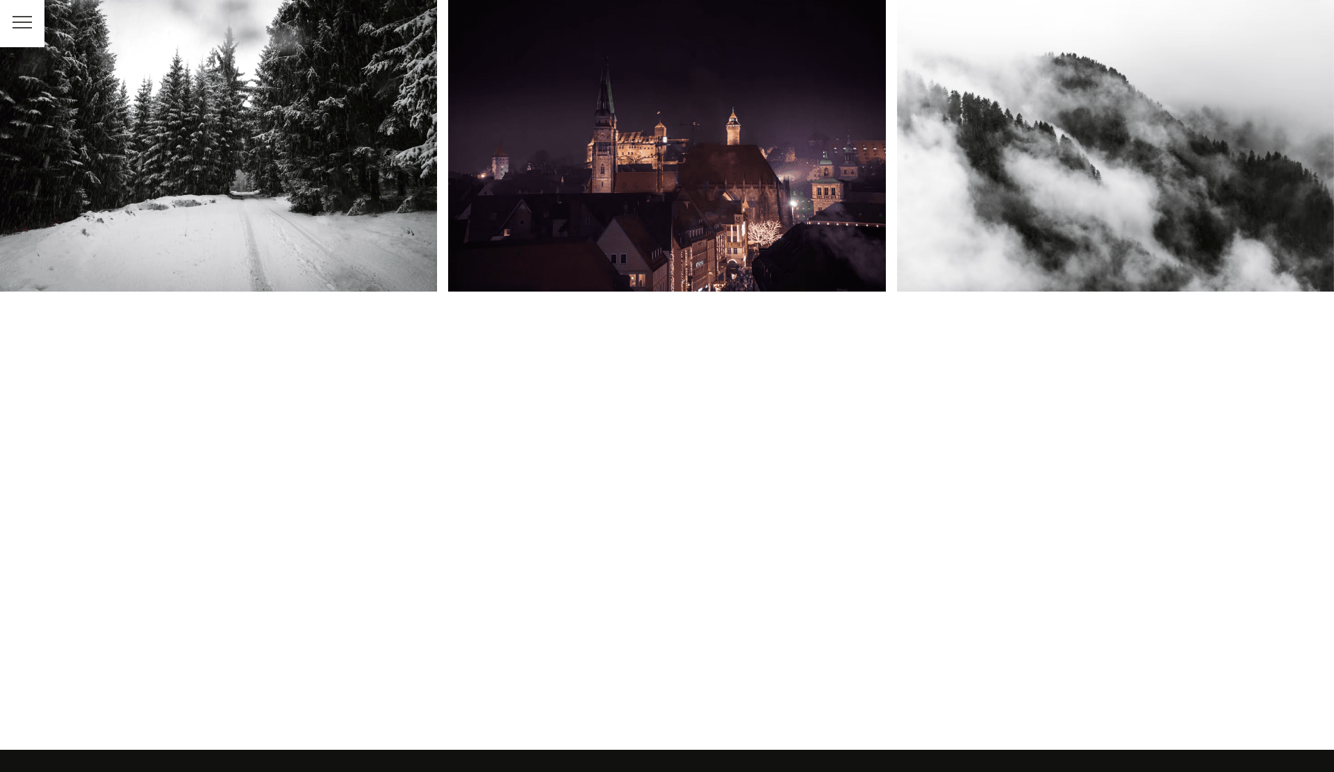 screenshot of Gatsby Theme Photography Portfolio on template0.com