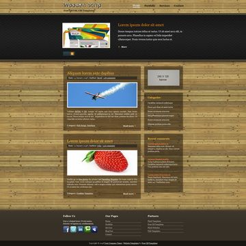 Image for Wooden Strip on template0.com