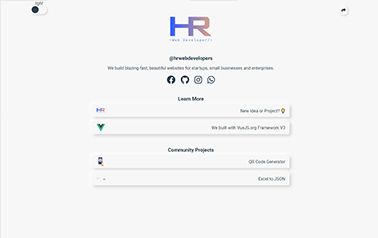 Hectorromerodev Social Links preview